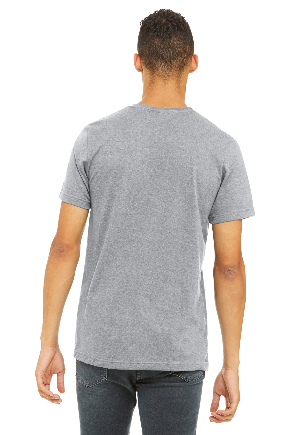 BELLA+CANVAS Unisex Heather CVC Short Sleeve Tee. BC3001CVC 590