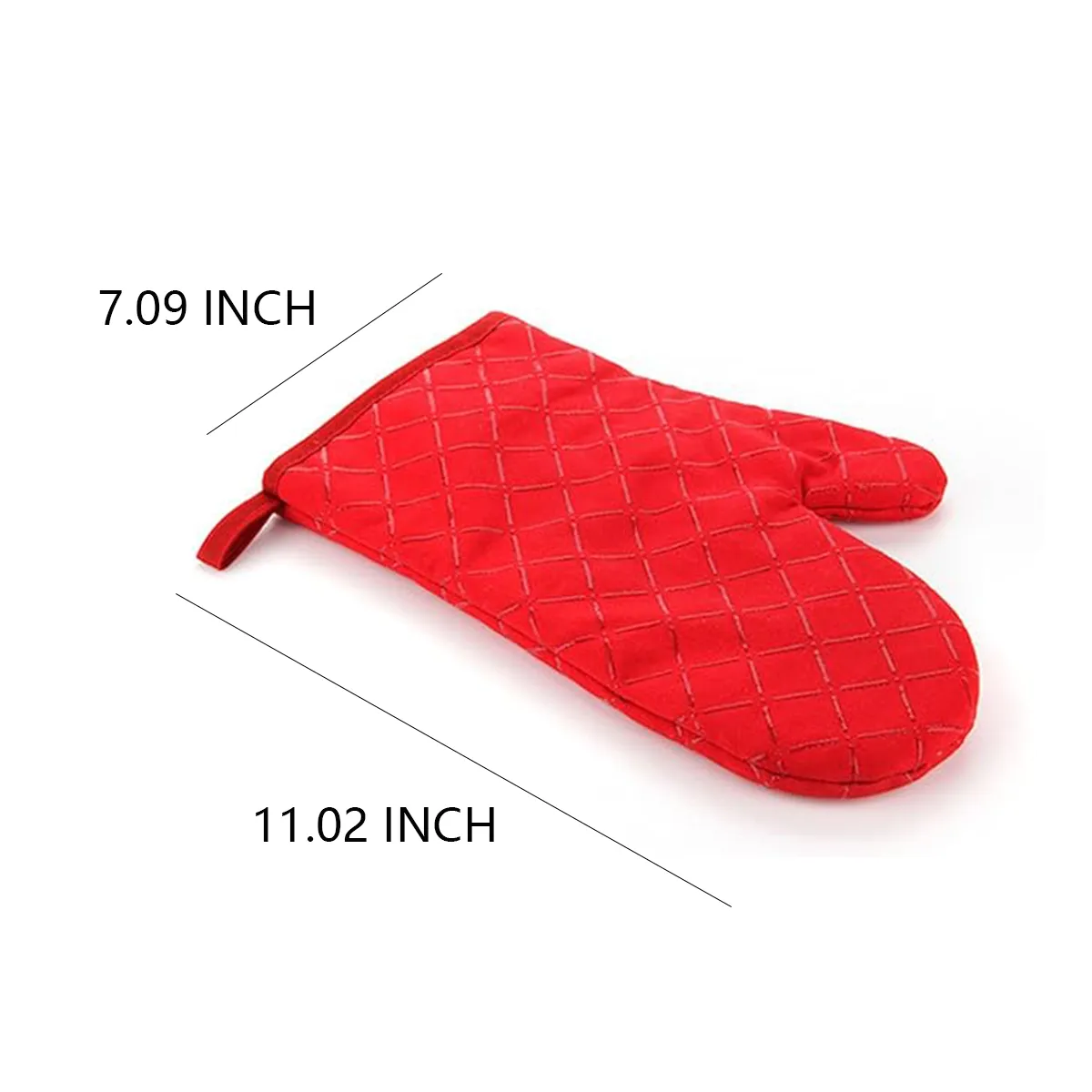 Non-Slip Printed Heat Resistant Waterproof Oven Mitts Glove 3