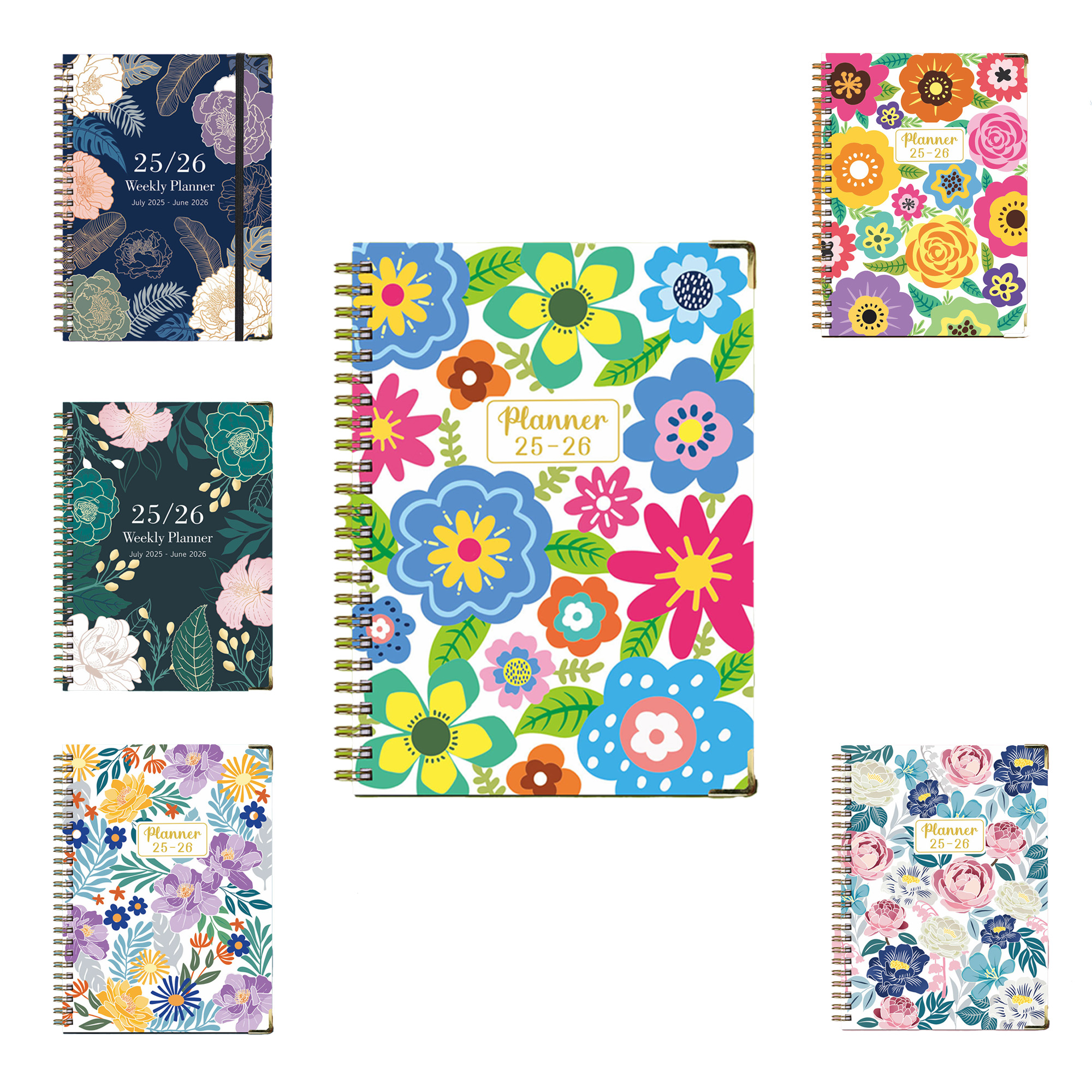 Spiral Notebook 2025-2026 English Organizer 1