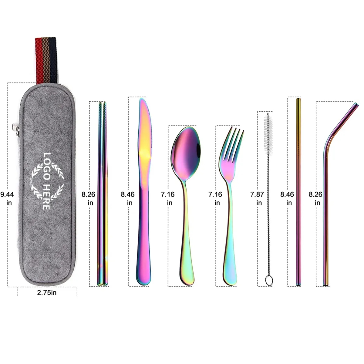 Travel Camping Cutlery Set 4