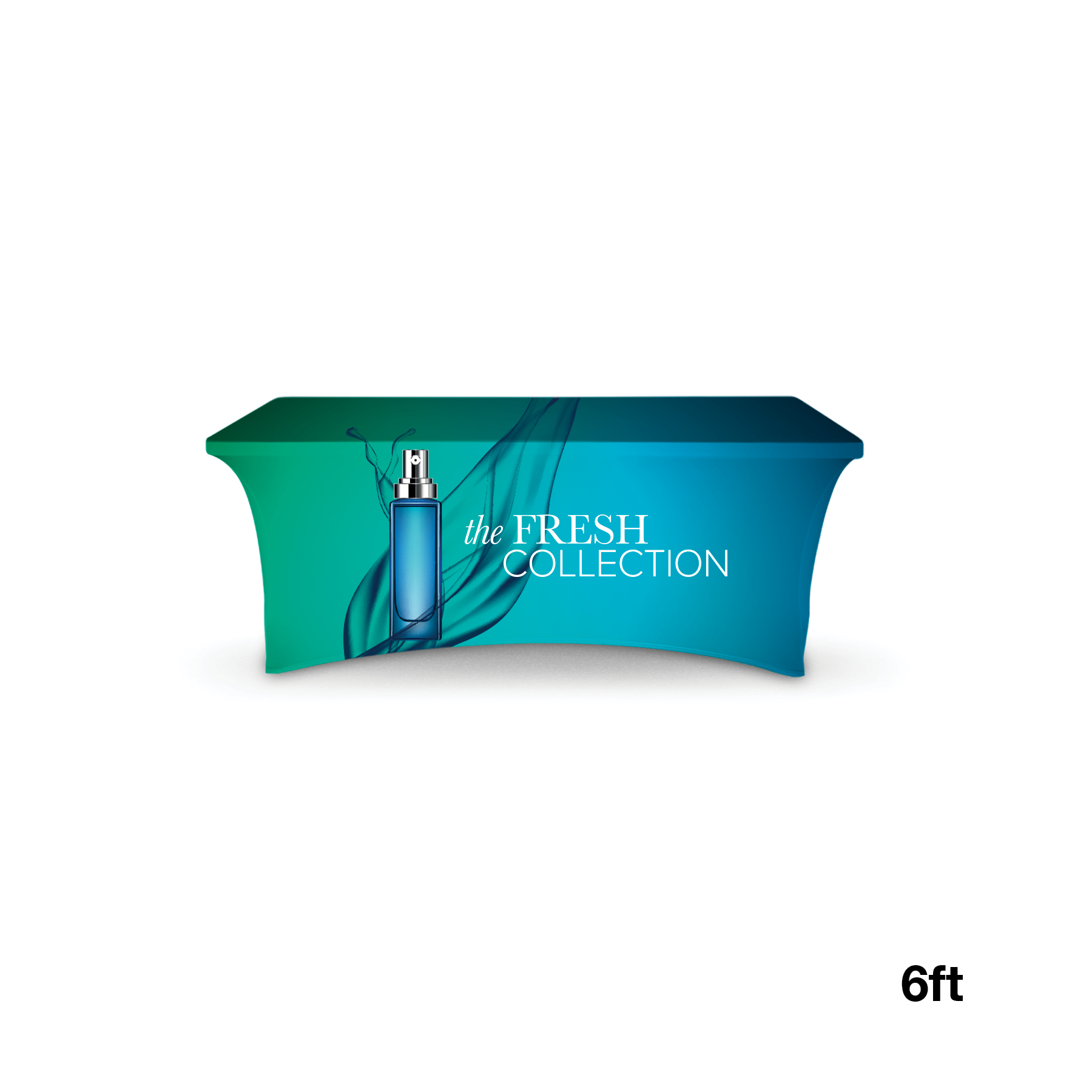DisplaySplash 6' Stretch Table Cover 10