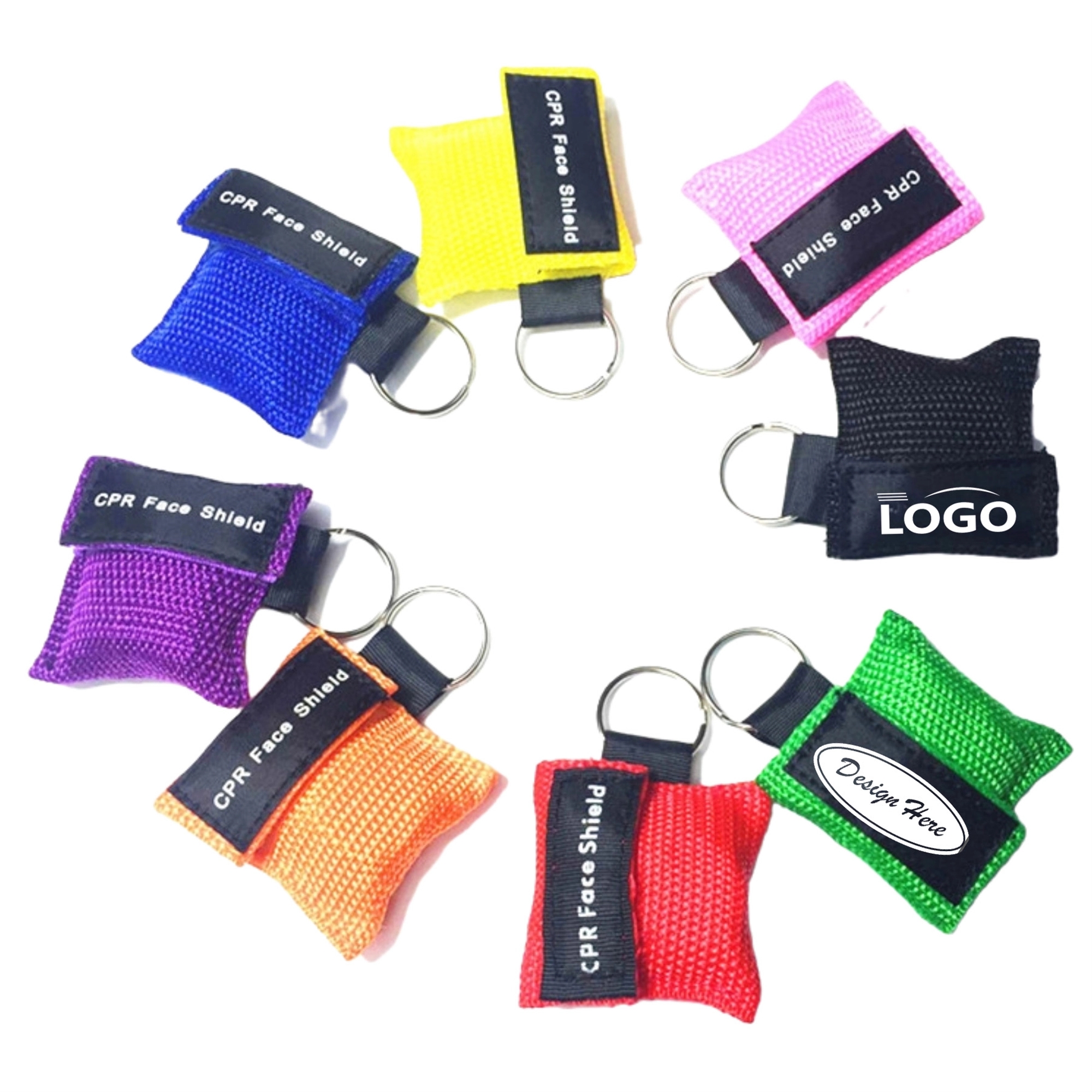 CPR Face Shield Mask Keyring 5
