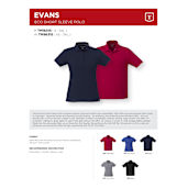 EVANS Eco Short Sleeve Polo - Men's 69