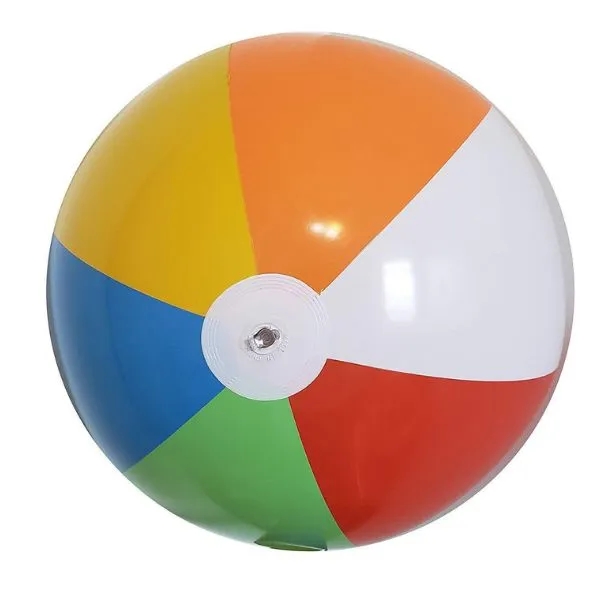 Inflatable Beach Ball with 12-Inch PVC Summer Toy 2