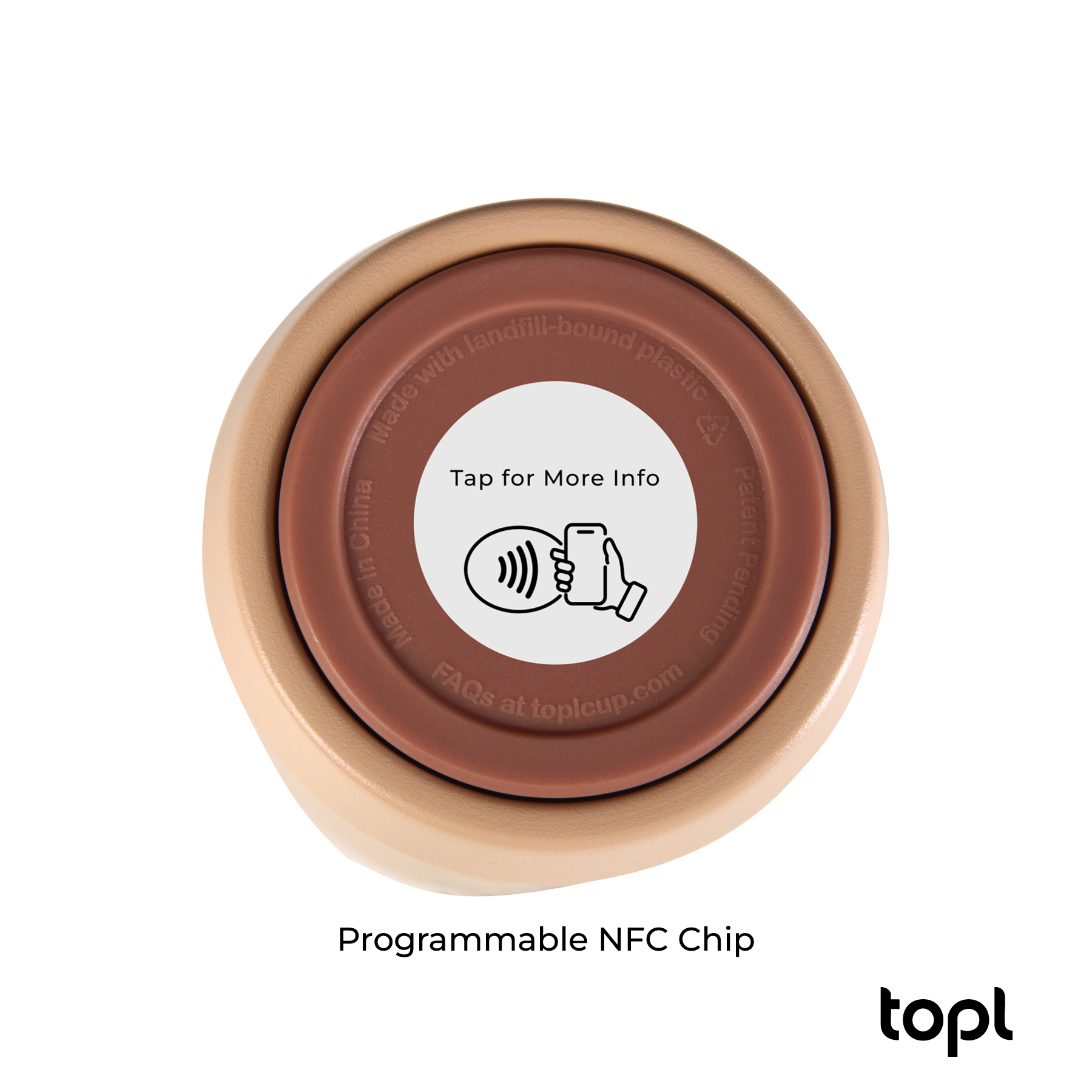 TOPL® 16 oz. Double Wall, Recycled Stainless Steel 360° Tumbler 7