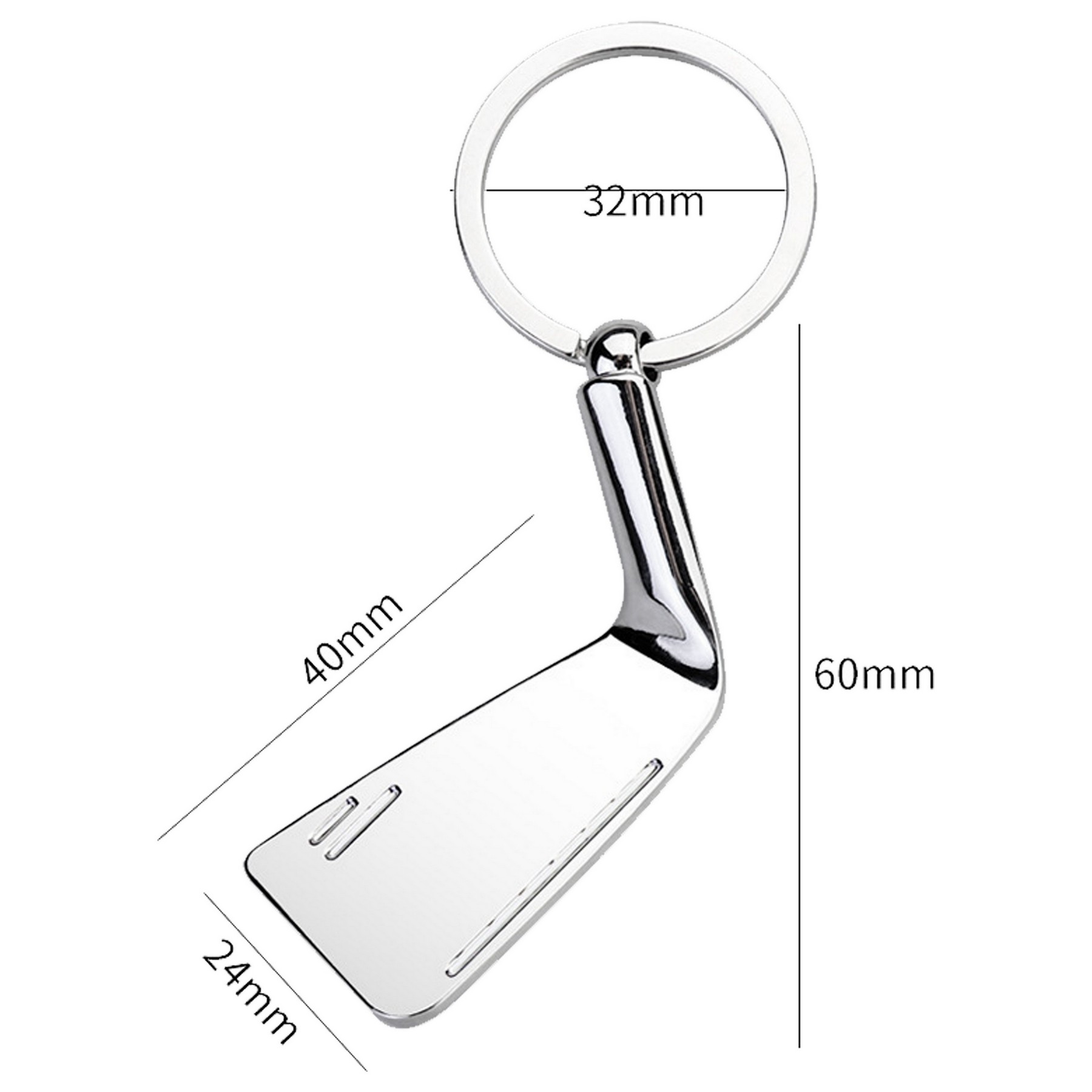 Metal Golf Club Keychain 4
