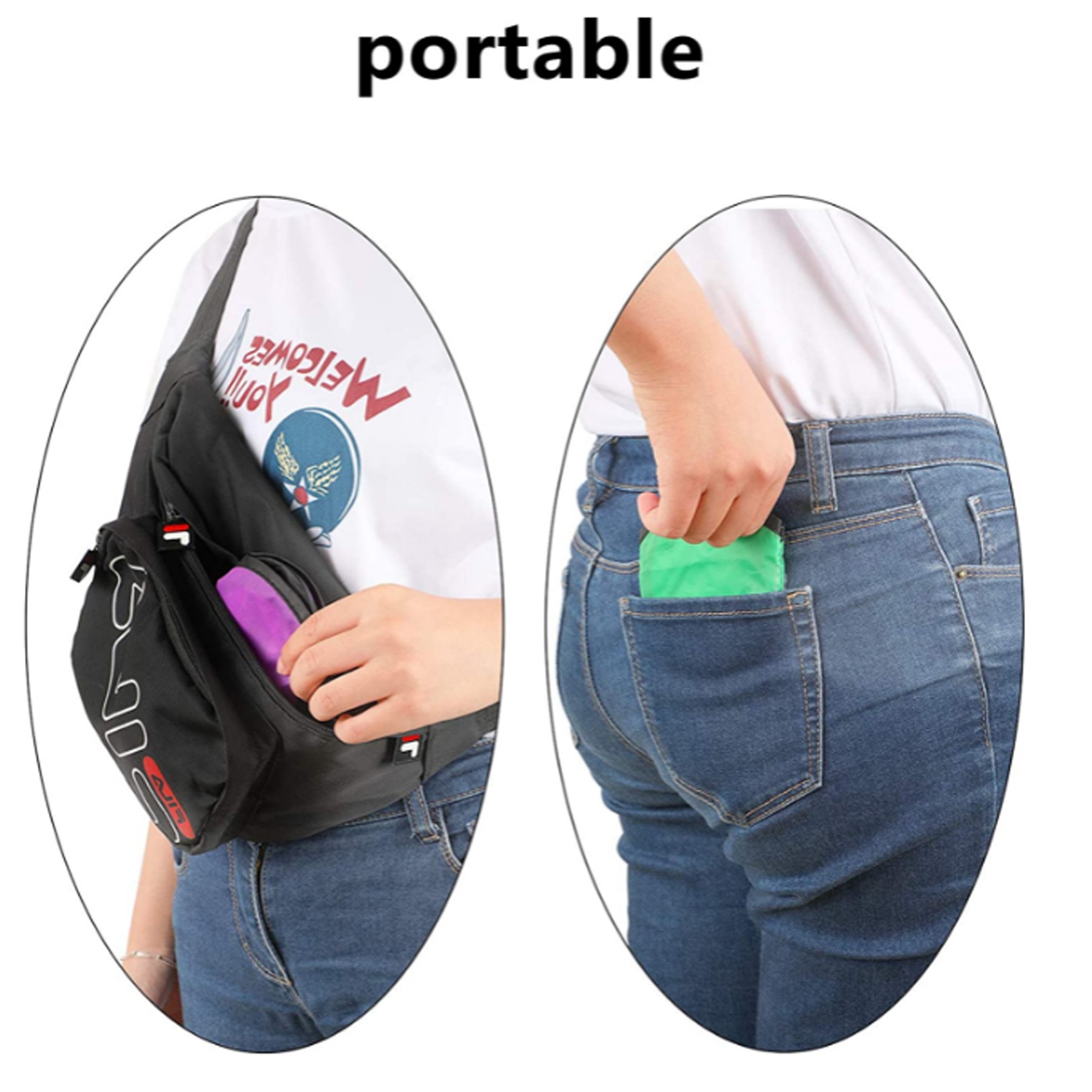 Portable Foldable Circular Fan 2