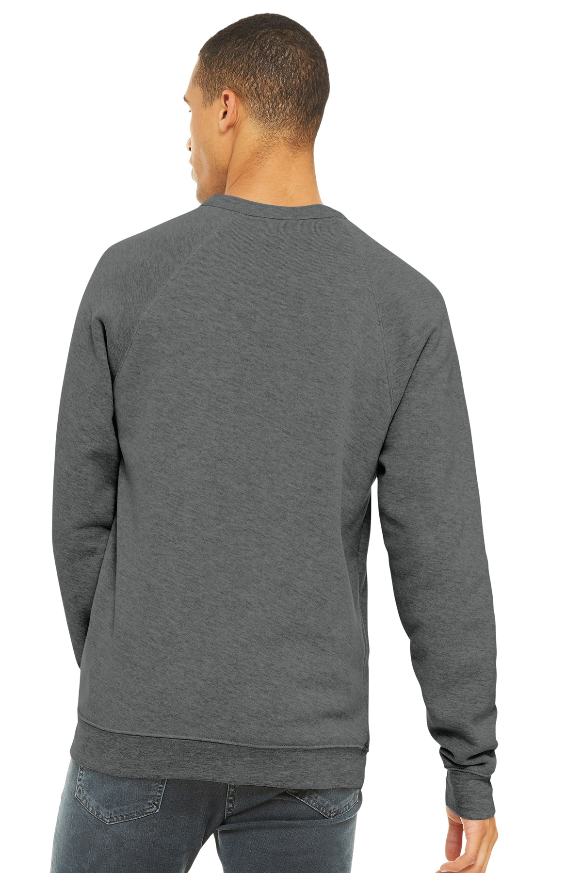 BELLA+CANVAS Unisex Sponge Fleece Raglan Sweatshirt. BC3901 188
