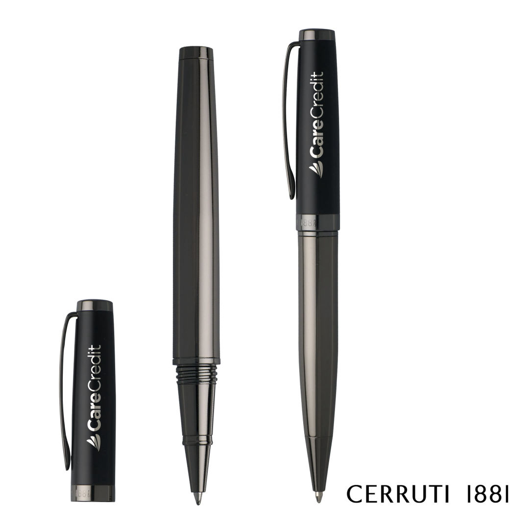 Cerruti 1881® Hamilton Ballpoint Pen & Rollerball Pen Set 3
