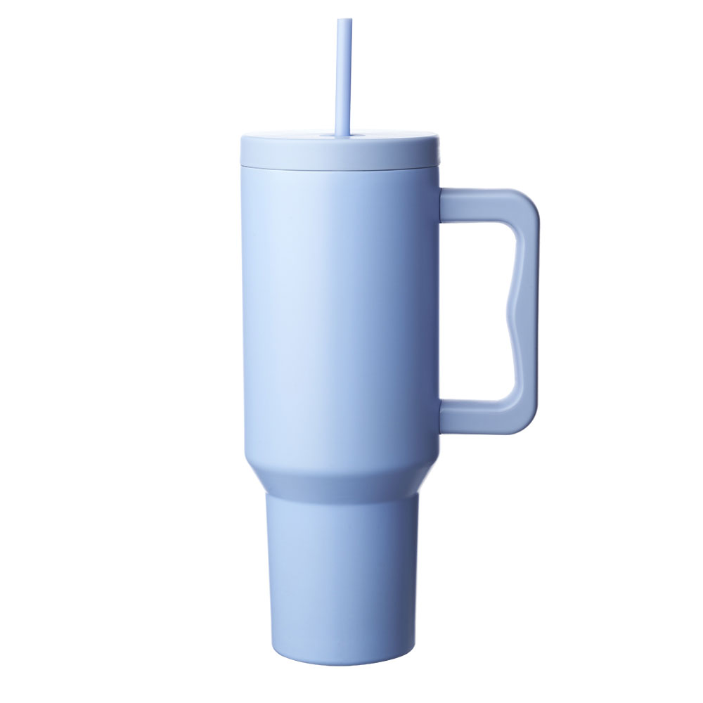 Madison 40 oz Tumbler with Handle and Straw Lid 13
