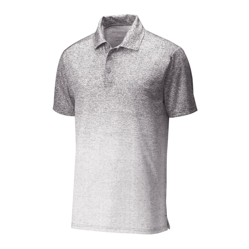 Sport-Tek Ombre Heather Polo. 24