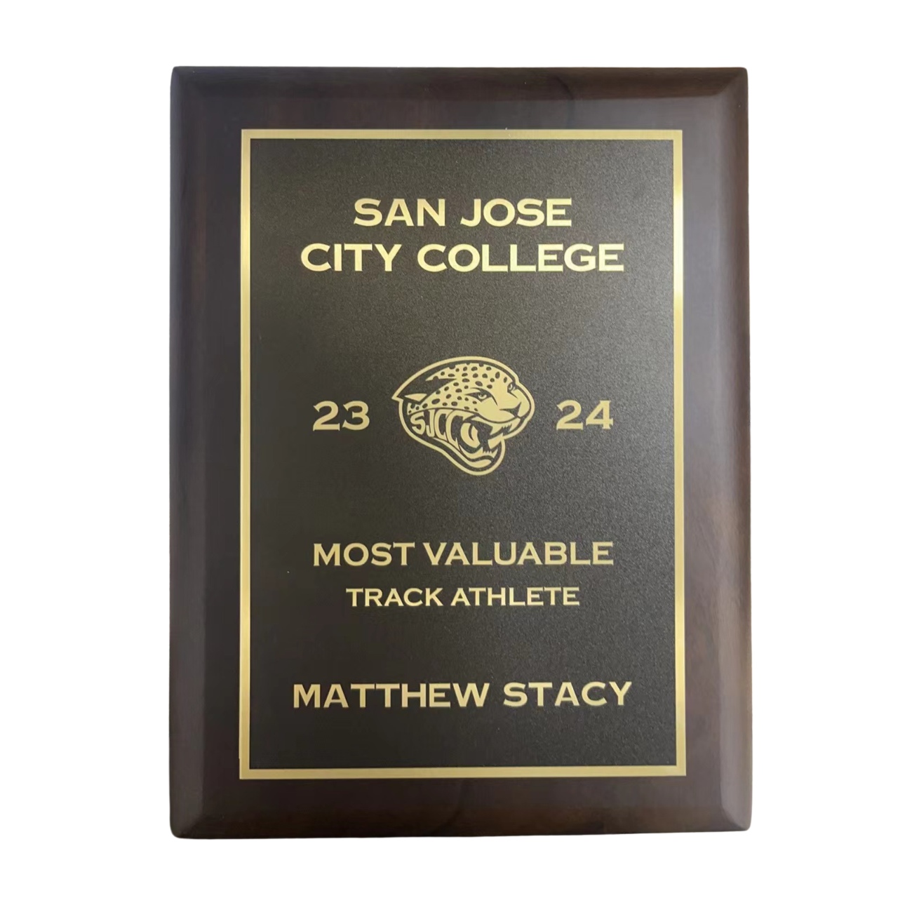 Maple Wood Plaque Award 6