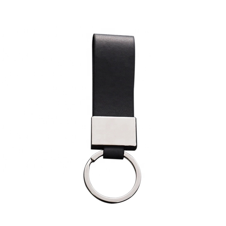 PU Leather Metal Key Tag 2