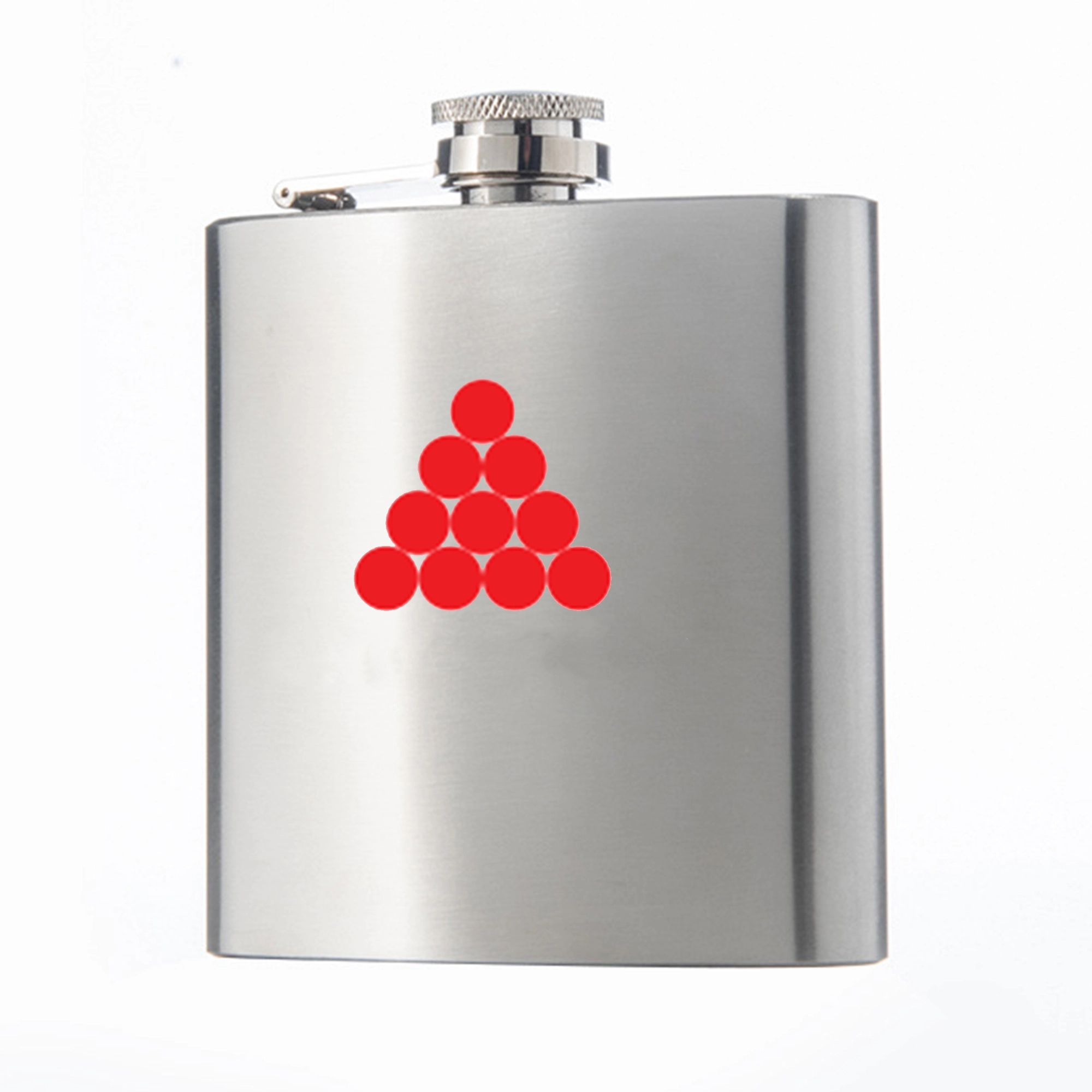 6Oz Flask Stainless Steel 1