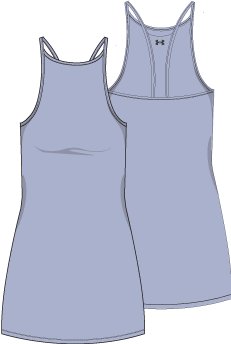 UA Motion Girls' Dress 2
