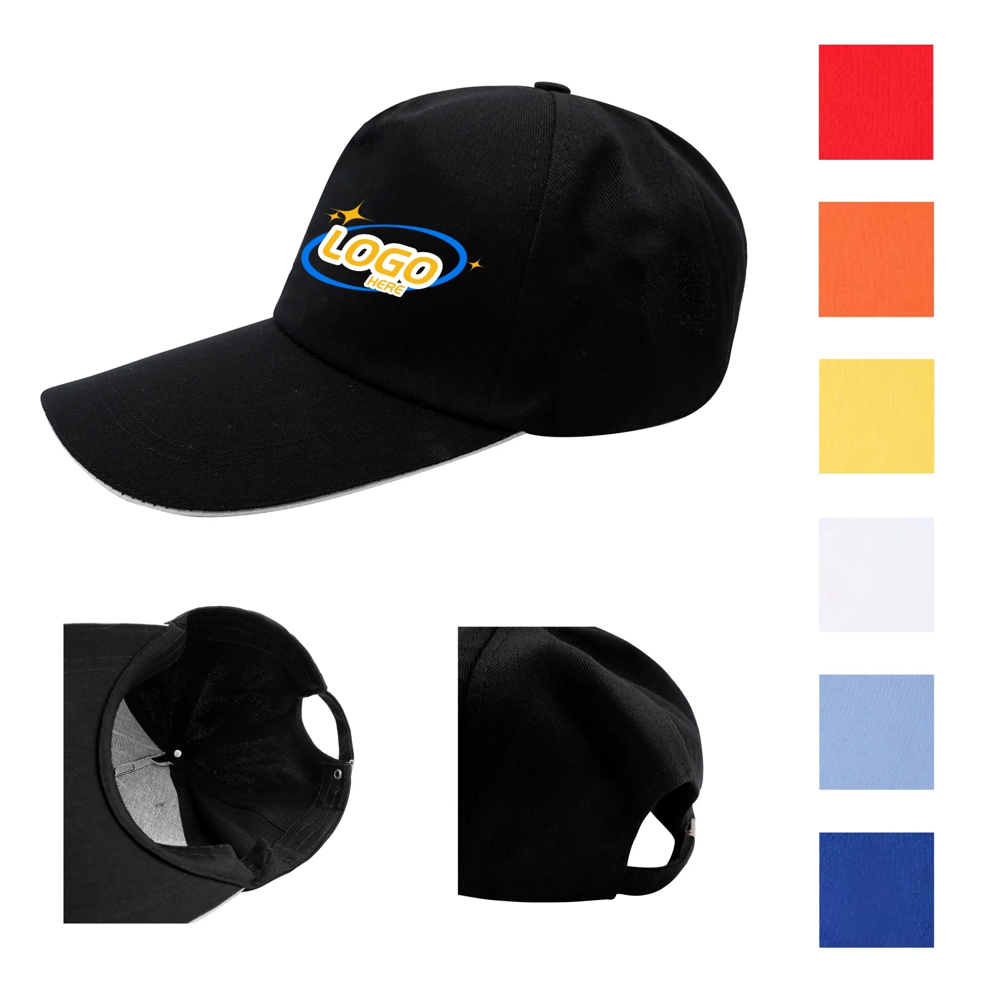 Full Color Sports Visor Cap 3