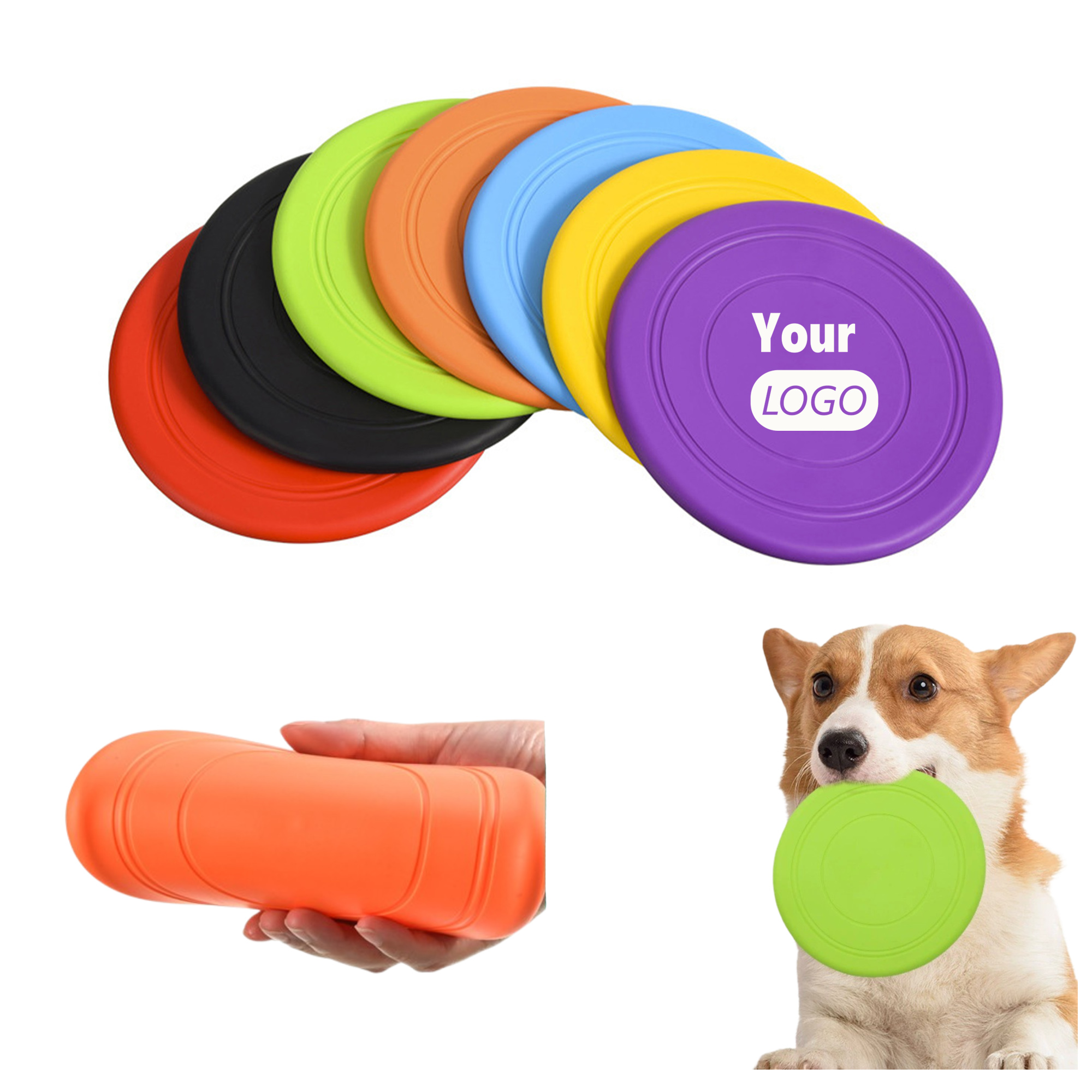 Pet Soft Flying Disc Disc Toy 2
