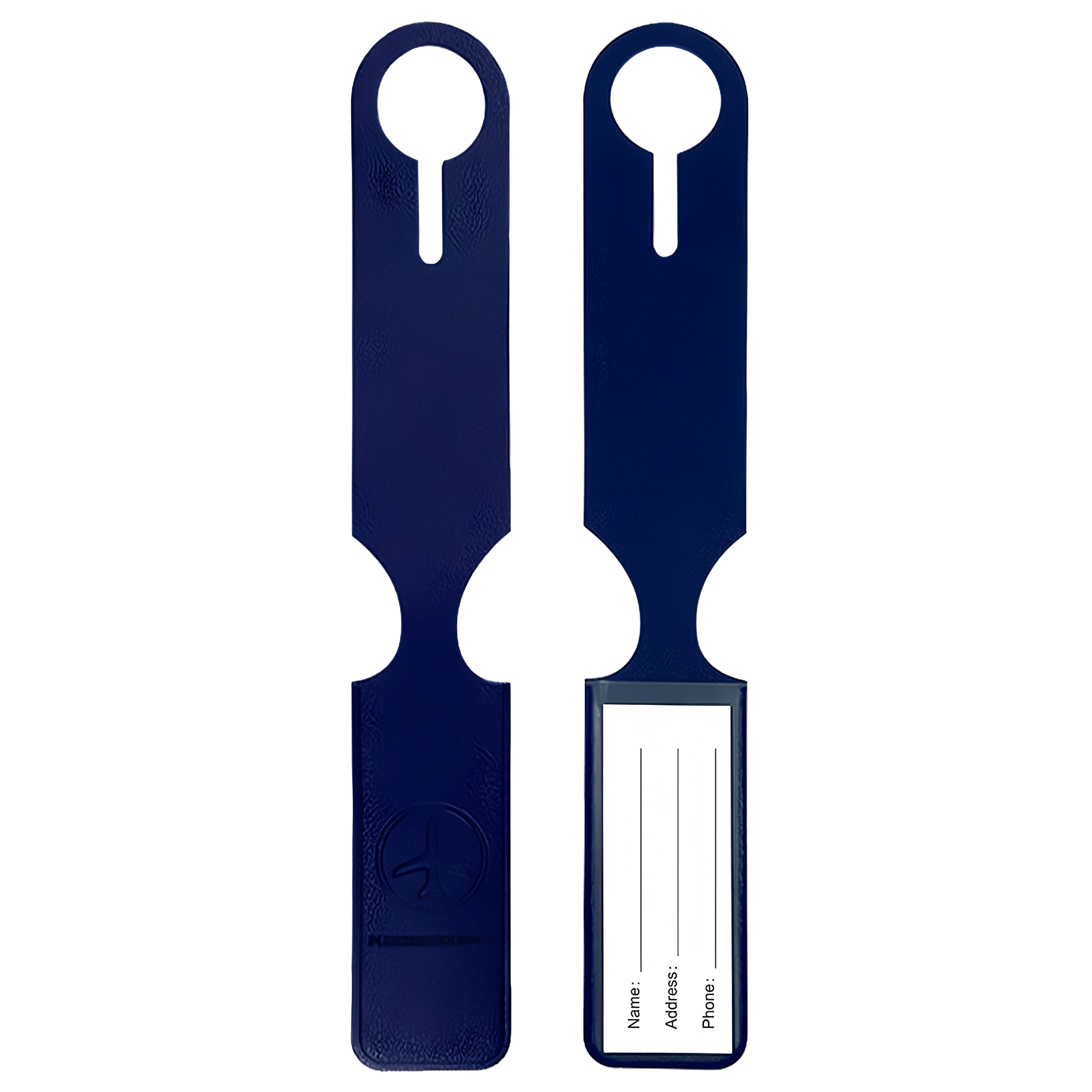 PU Leather Strip Hanging Luggage Tag 3