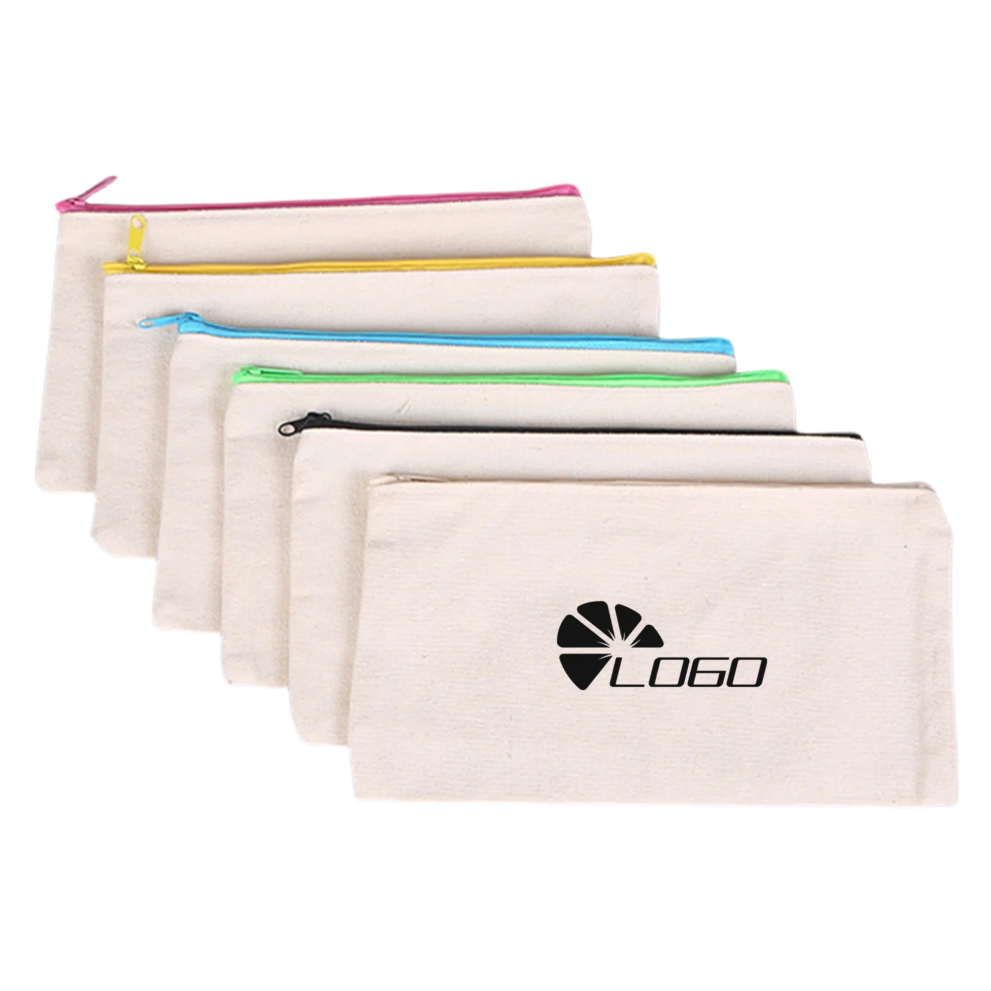 MOQ100 Canvas Pen Case Wallet 3