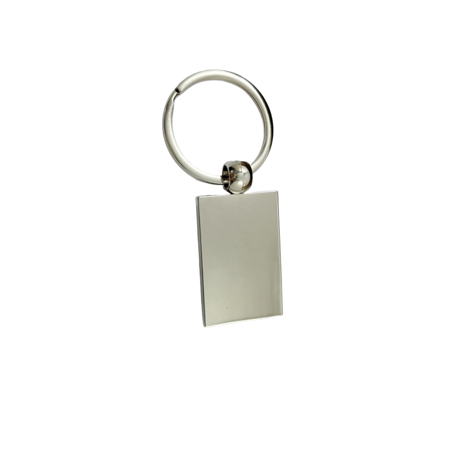 Rectangular metal keychain 6
