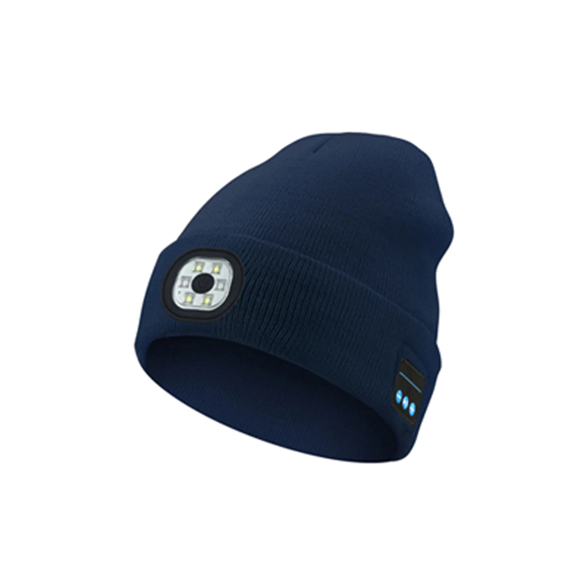 Bluetooth Music Knitted Hat with LED Luminous Lighting 9