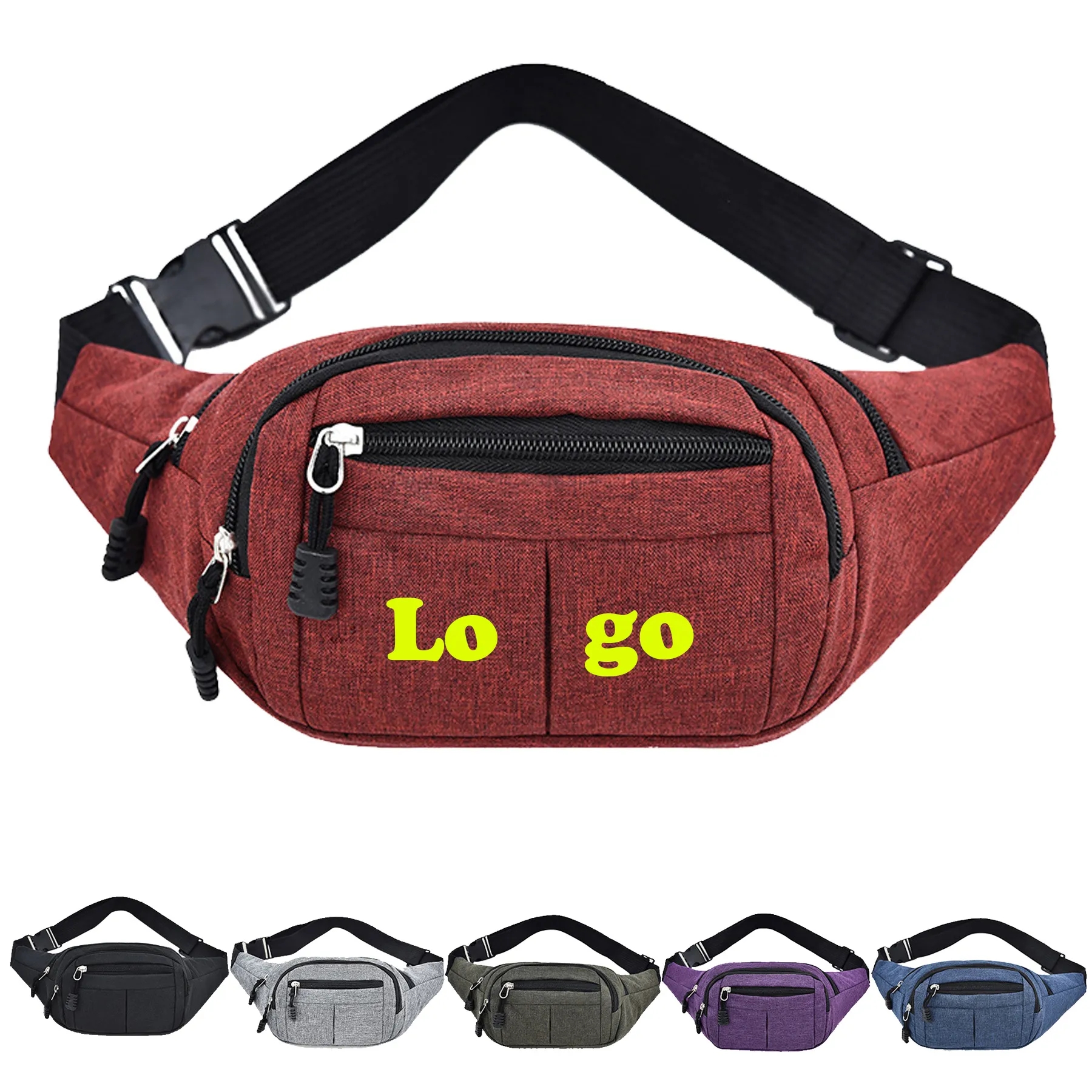 Travel Canvas Waist Bags 1