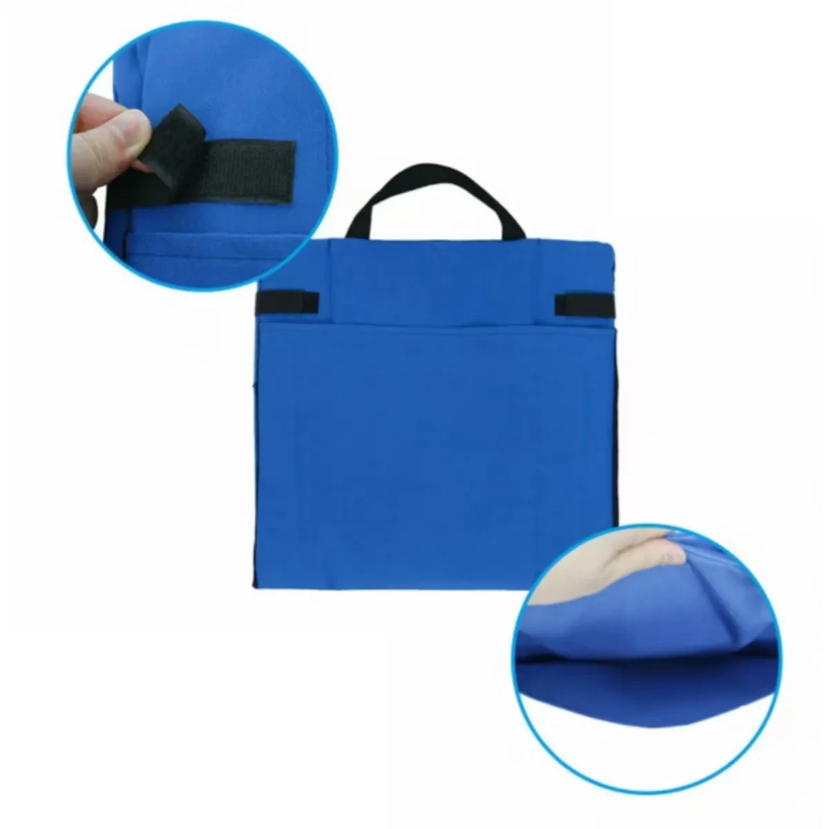 Folding Outdoor Stadium Seat Pad With Adjustable Strap 4