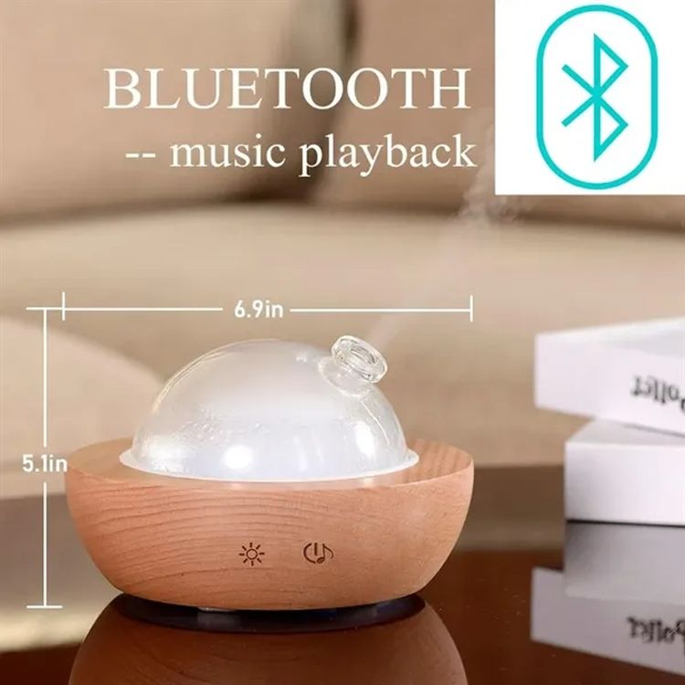 Oil Diffuser Air Humidifier With Bluetooth Speaker 2