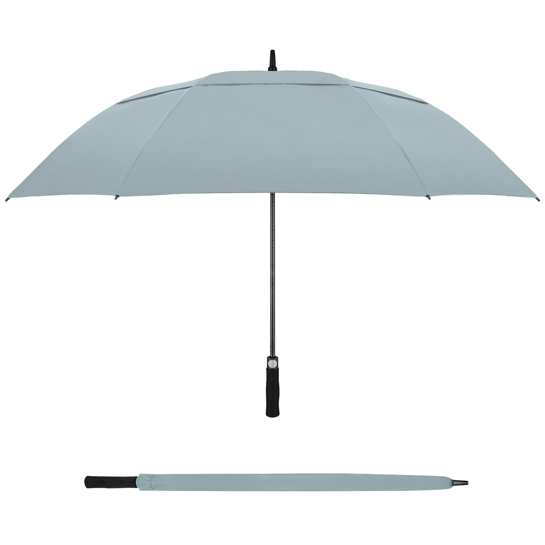 60'' Vented Auto-Open Golf Umbrella (Full Color) 4