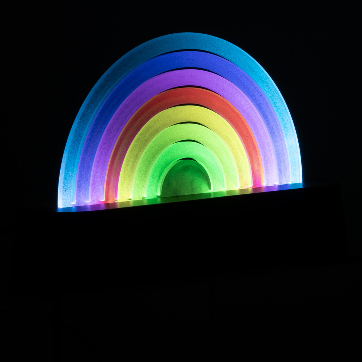 Rainbow Sound-Reactive LED Ambient Light 3