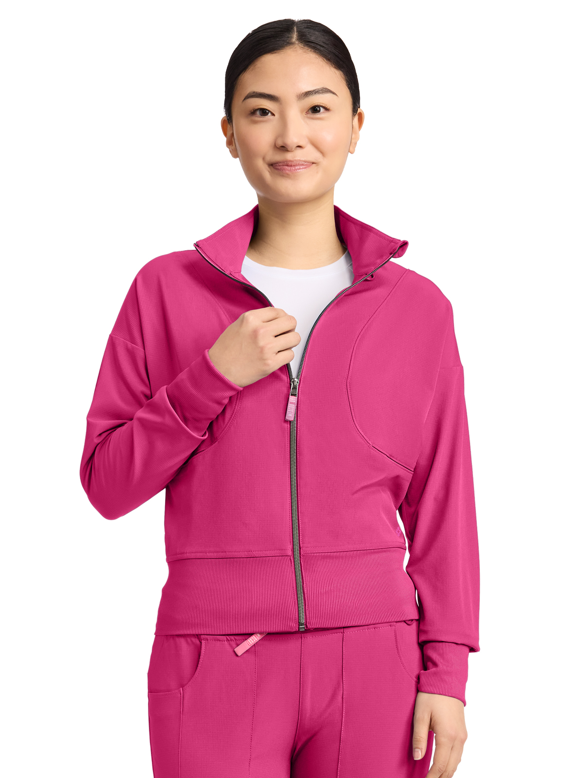 Med Couture - MC AMP - Women's 2-Pocket Warm Up Jacket 5