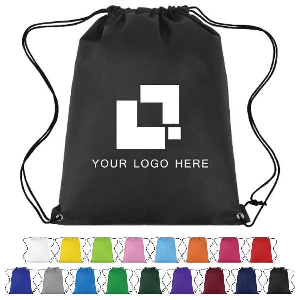 Rpet Non-woven Drawstring Backpack 1