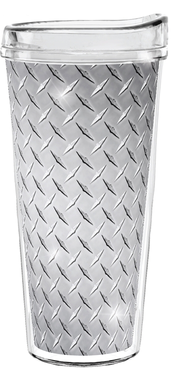 22 oz. "Diamond Plate" Shelby Tumbler 18
