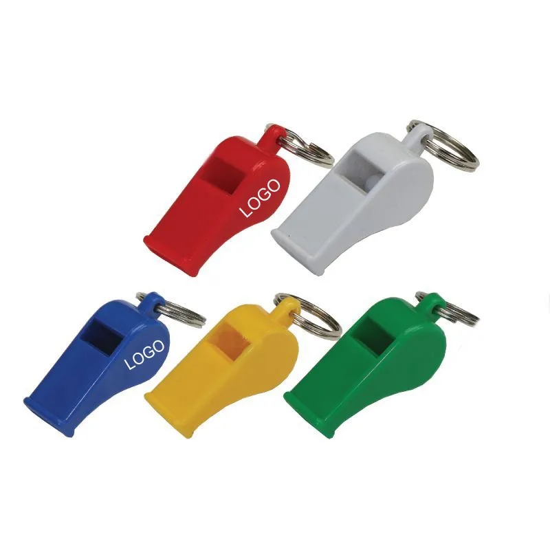 Plastic Whistle Keyring 3