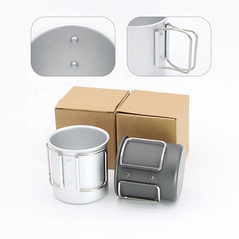 10 Oz Camping Foldable Handle Mug 4