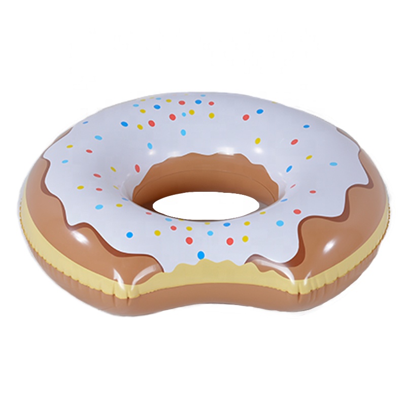Donut Inflatable Swim Ring Pool Float 9