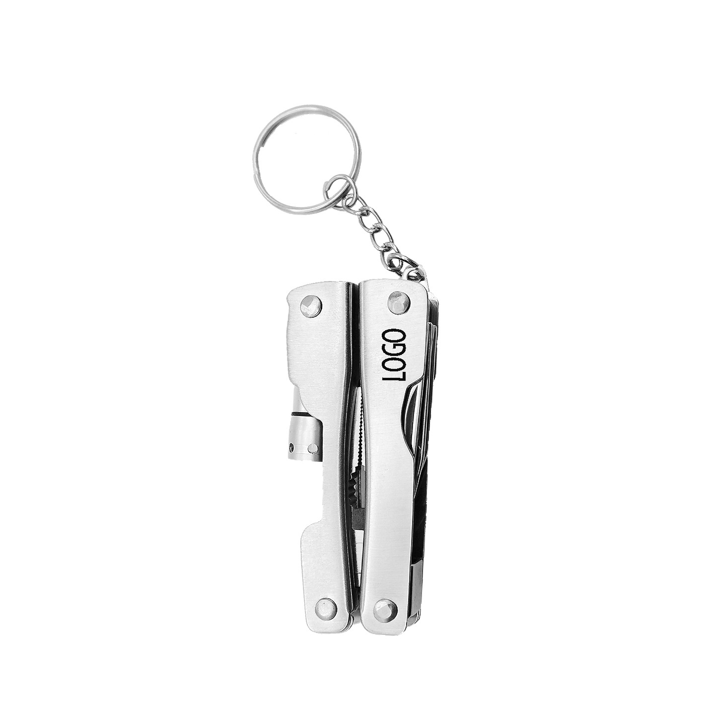 Micro Stainless Multi-Function Pliers w/ Super Bright LED 2