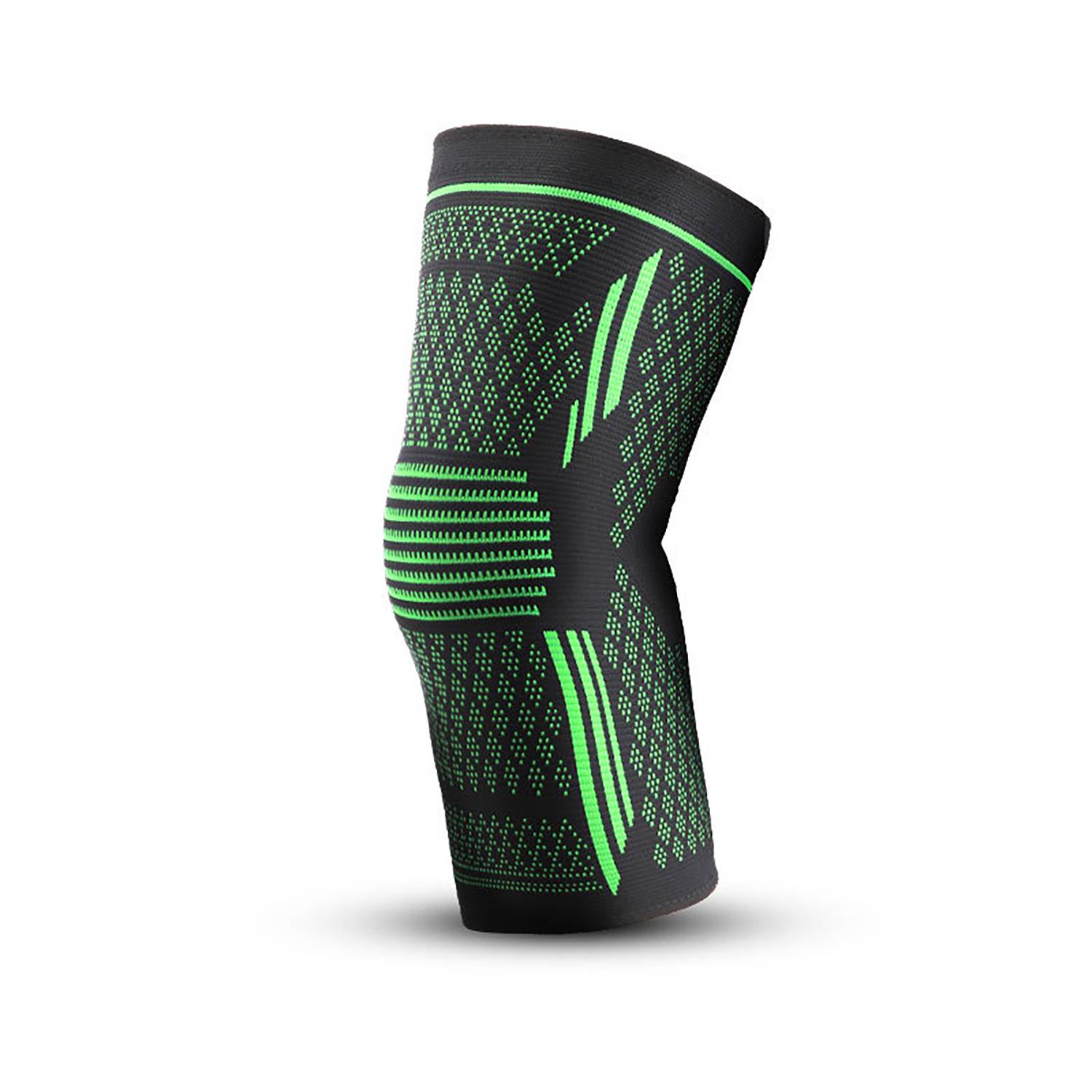 Silicone Anti Slip Nylon Knitted Breathable Sports Knee Pads 1