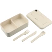 Bamboo Fiber Lunch Box with Utensils 135