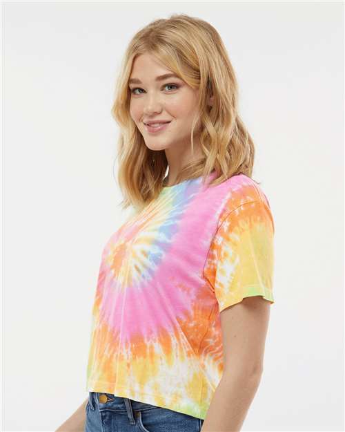 Women's Tie-Dyed Crop T-Shirt - 1050 26