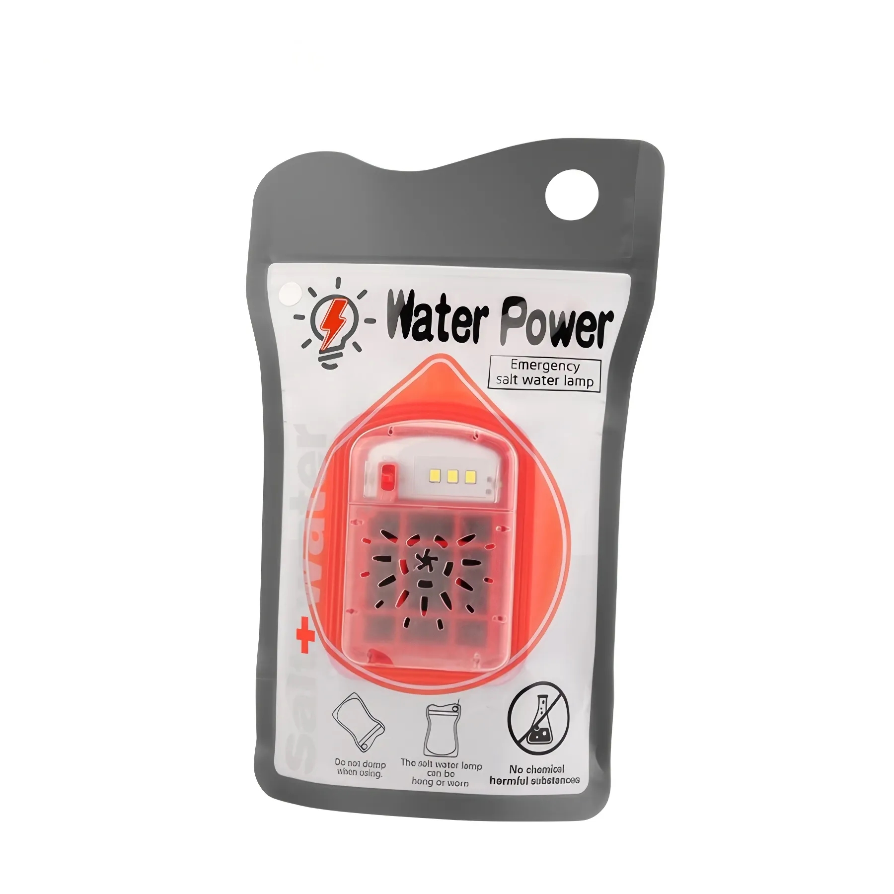3 LED Lamp Saltwater Emergency Light No Battery 4