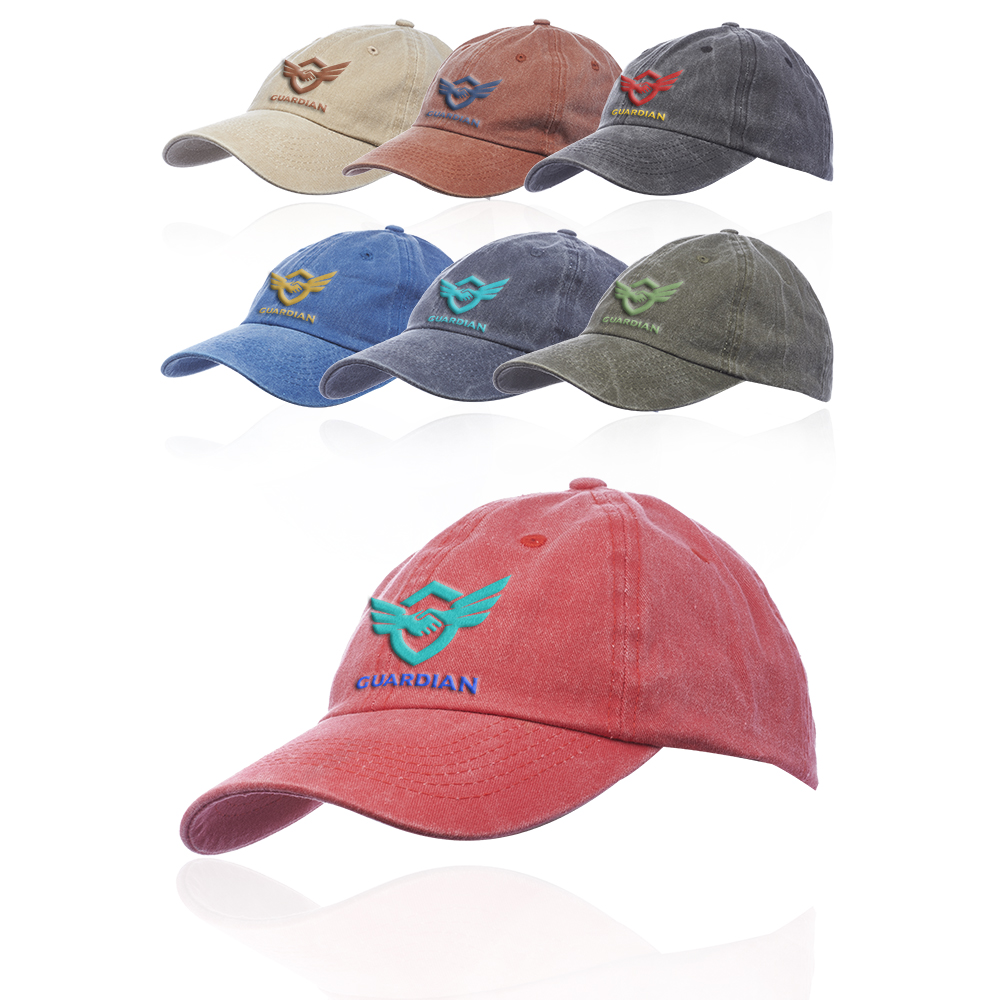 6 Panel Washed Cotton Unconstructed Cap 7