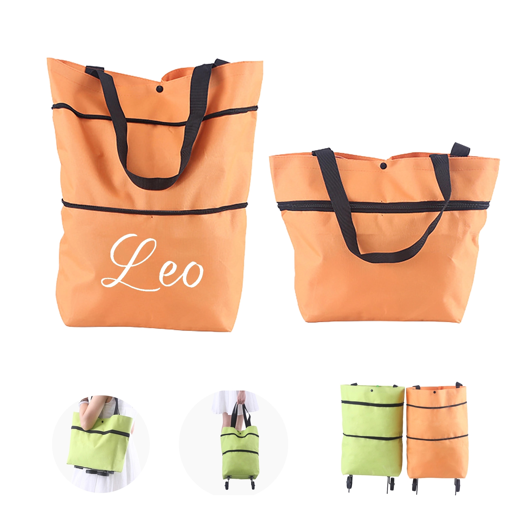 Shopping Bag With Wheels 2