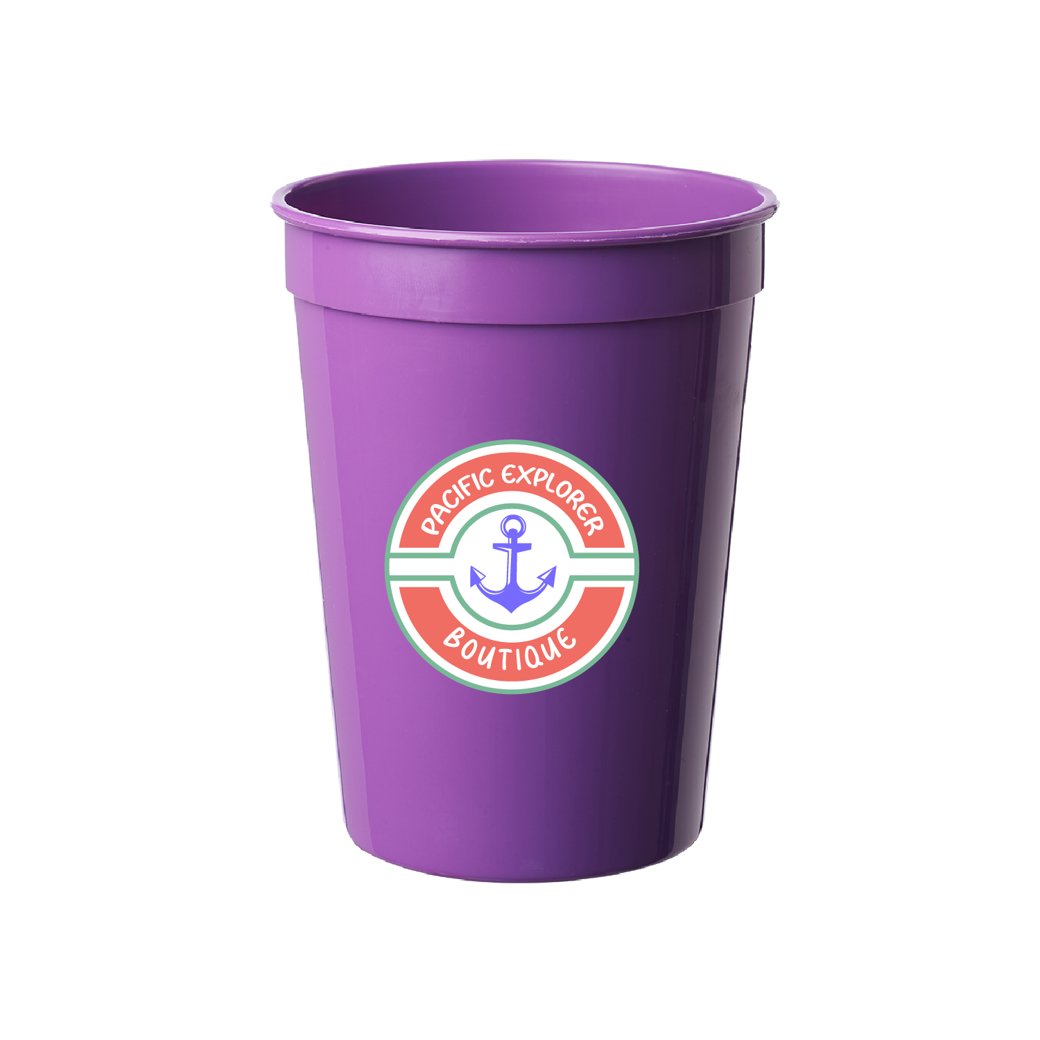 12 oz. Fanatic Plastic Stadium Cup (Full Color Imprint) 11