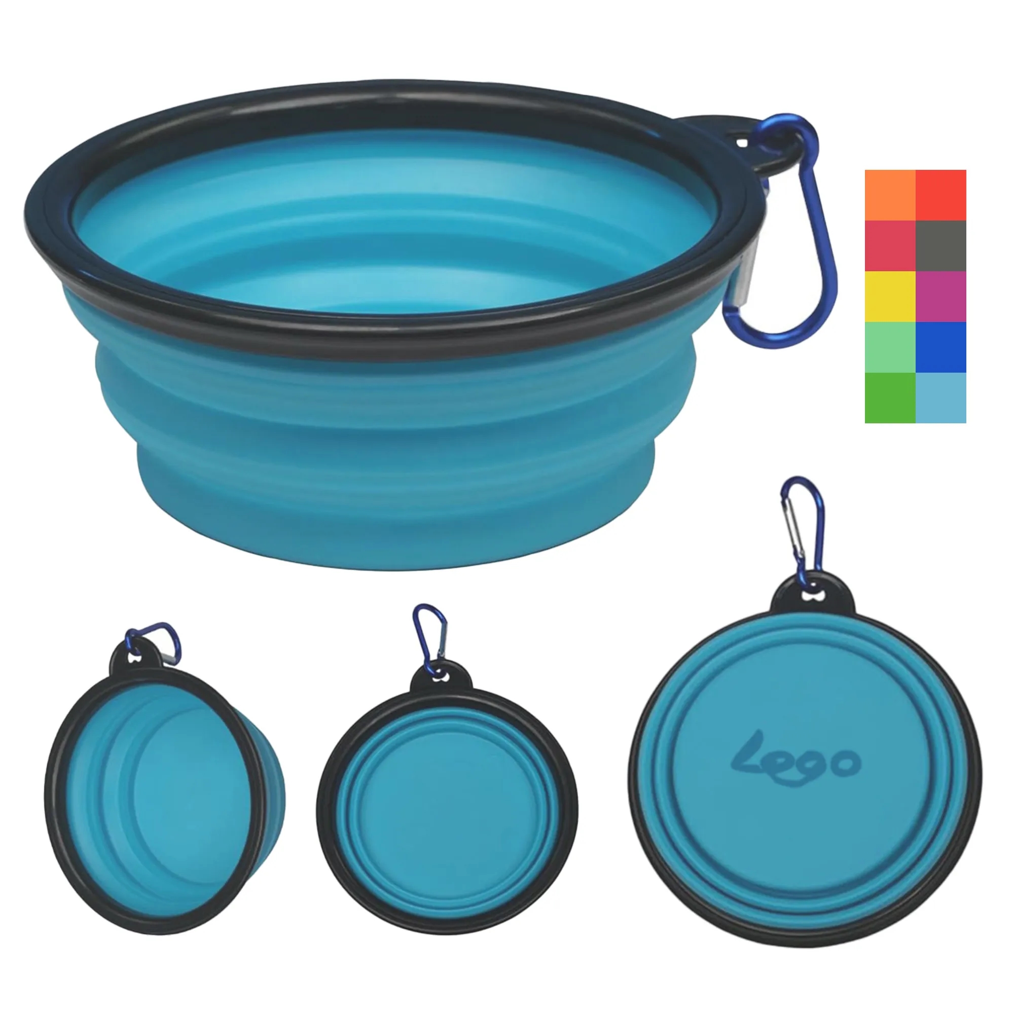 MOQ30 12OZ Foldable Pet Bowl 2