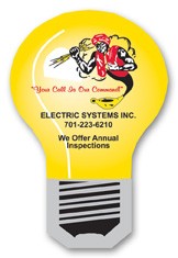 Re-Stick-It Decal (2"x3") Light Bulb Shape