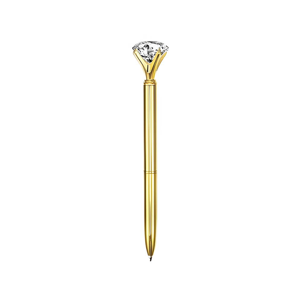 Metal Ballpoint Pen - Crystal Diamond Top 8