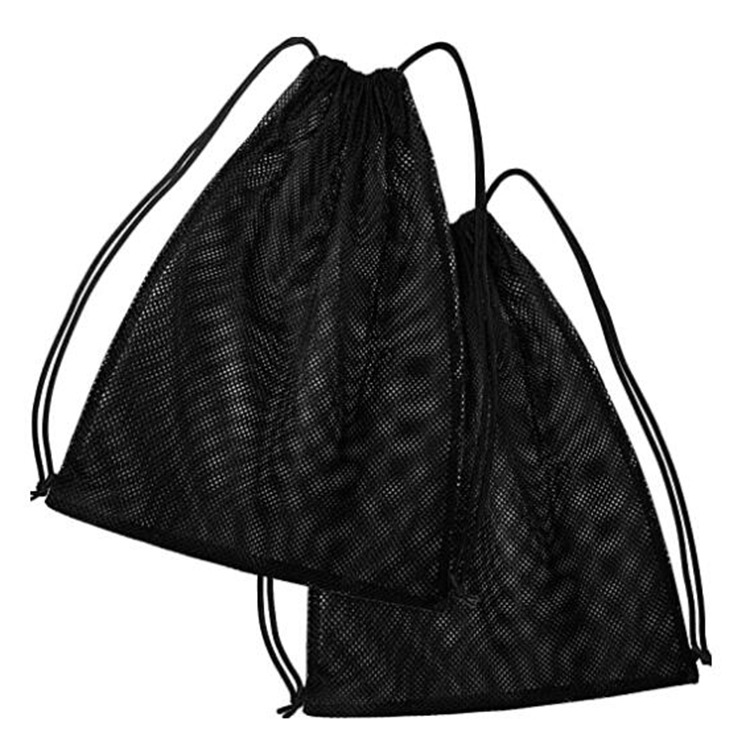 Mesh Drawstring Backpack Bag 4