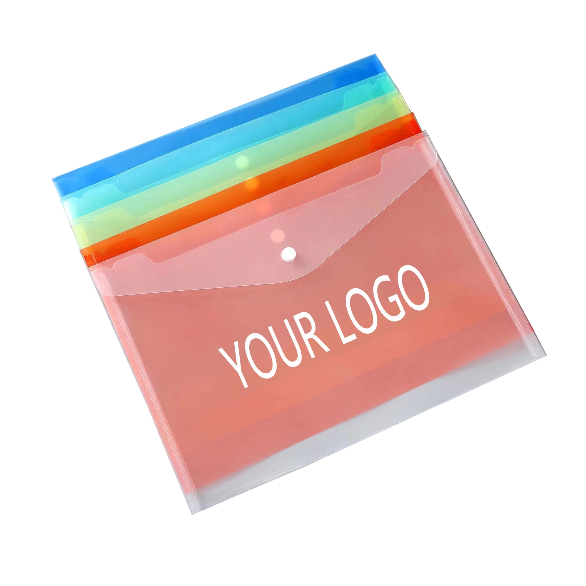 A4 File With Button MOQ 100PCS