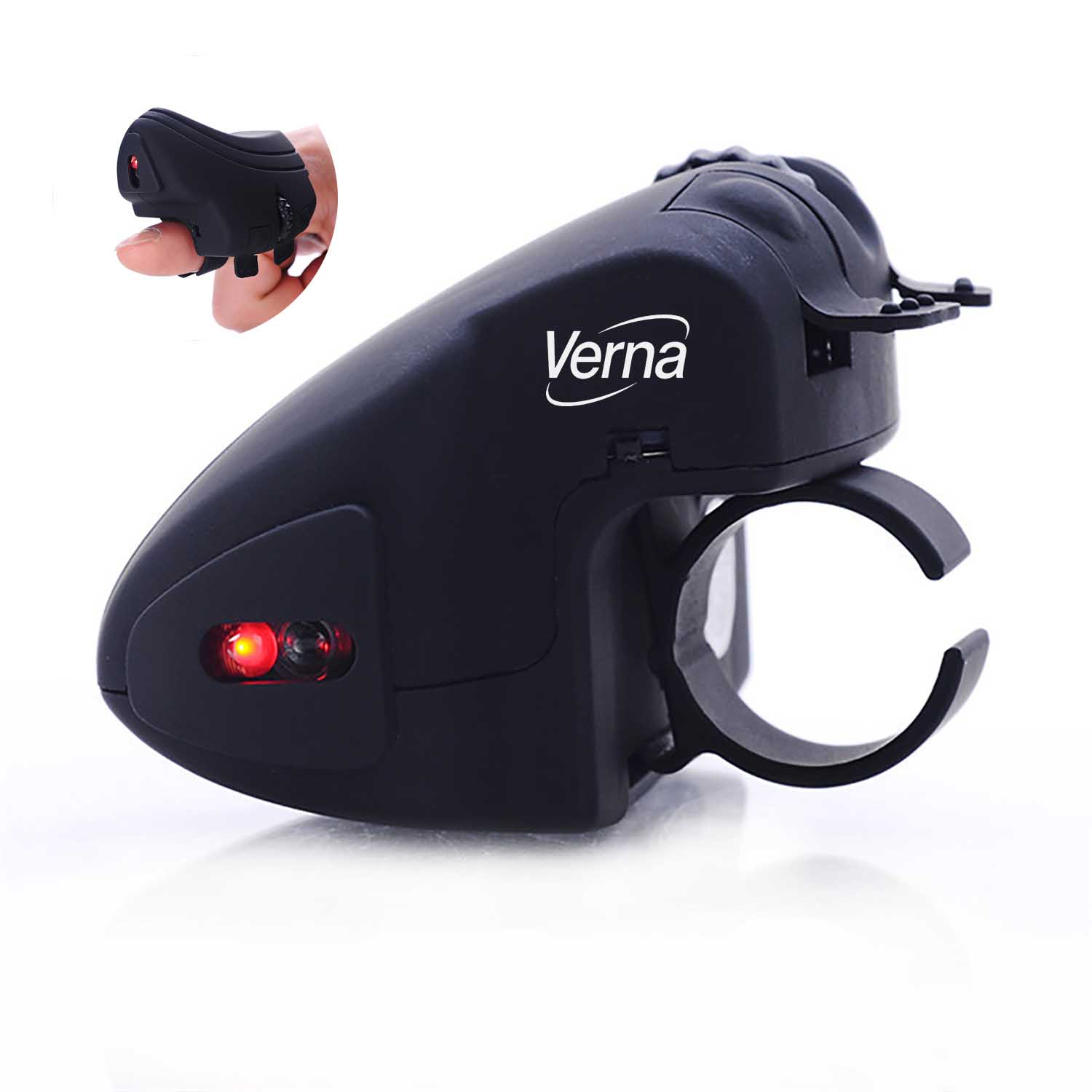 Mini Rechargeable Wireless Finger Mouse 10